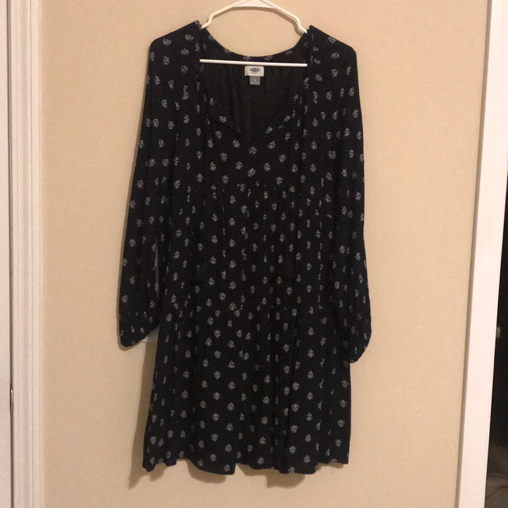 Black and white dress
